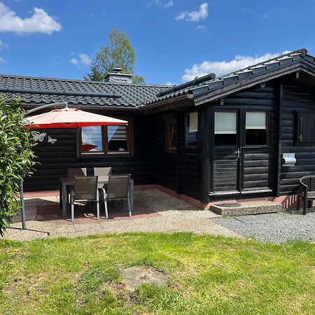 Blockhaus Ferienzauber Villa Bromskirchen Eksteriør billede