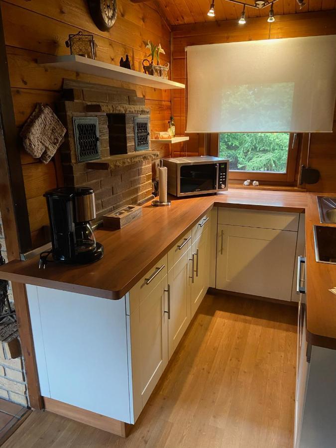 Blockhaus Ferienzauber Villa Bromskirchen Eksteriør billede