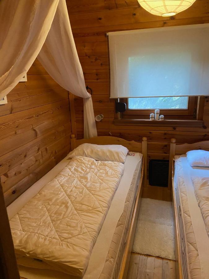 Blockhaus Ferienzauber Villa Bromskirchen Eksteriør billede